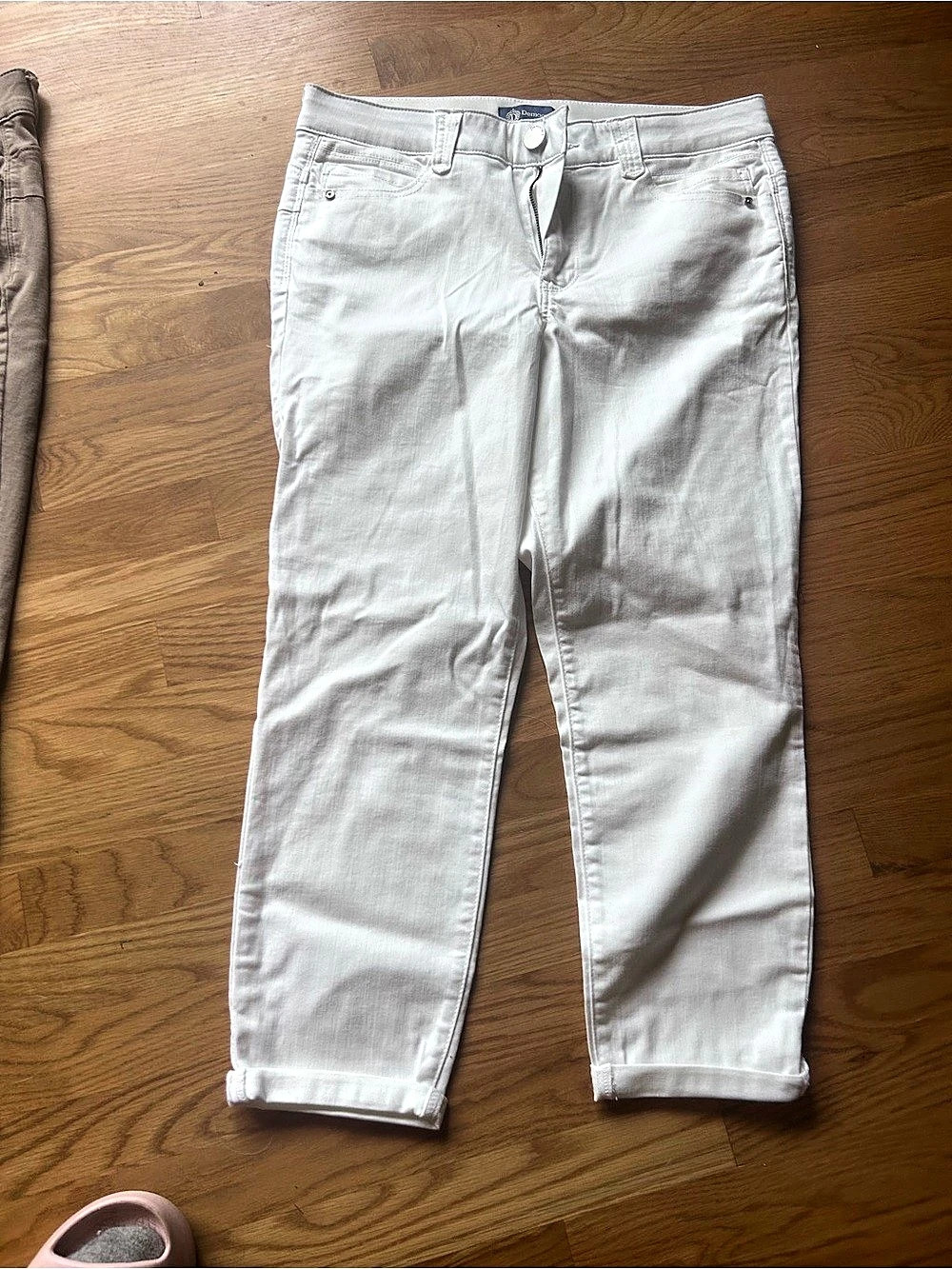 Democracy Ab Solution Ankle Jean Ankle Jeans in White 12 Like New